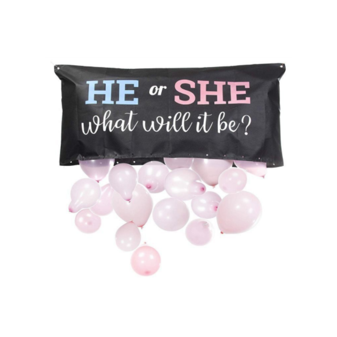 Balloon Reveal 5x7 Backdrop
