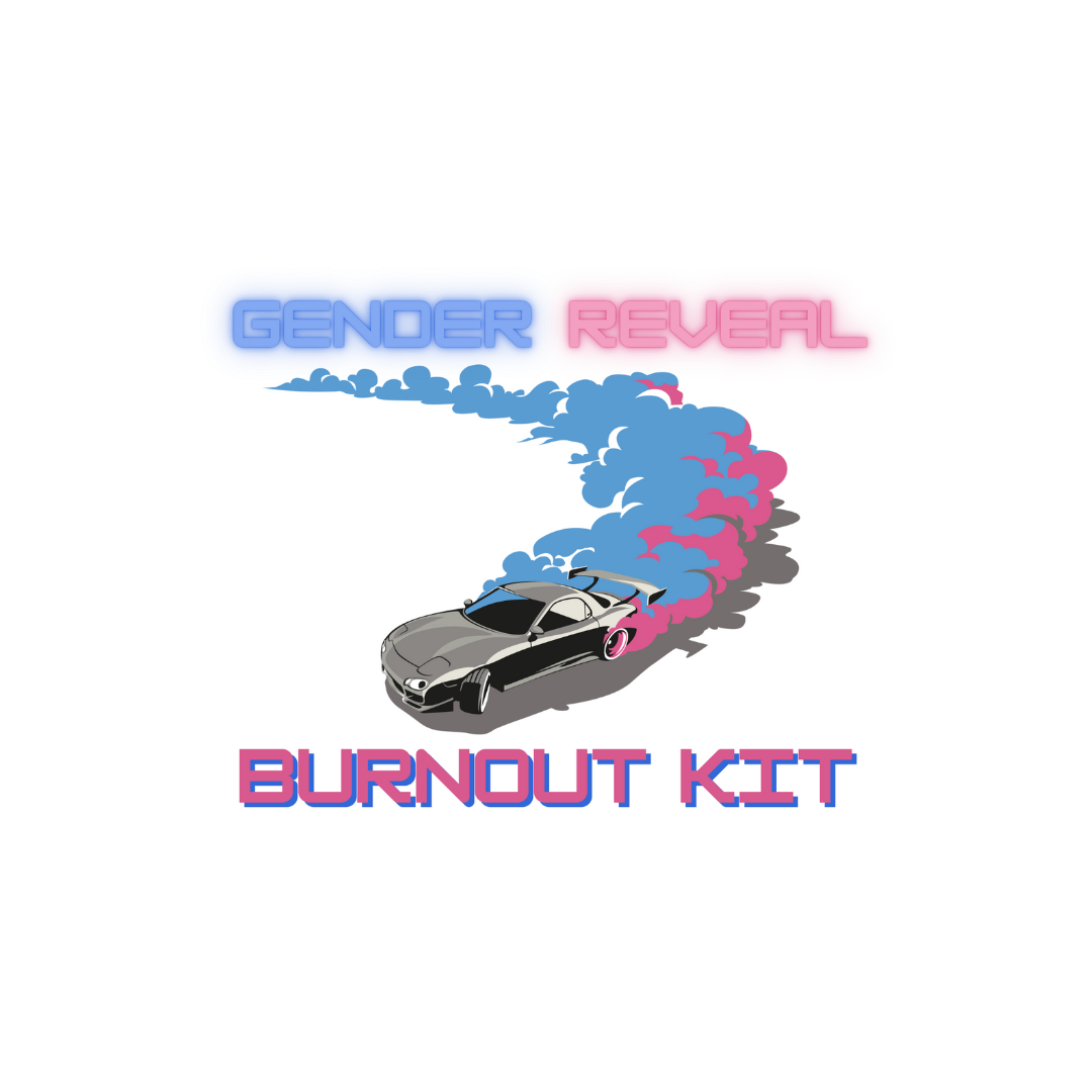 Gender Reveal Burnout Kit – The Gender Reveal Company